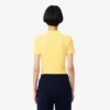 Damska koszulka Polo L.12.D Slim Fit z prążkowanej bawełny Damska koszulka Polo L.12.D Slim Fit z prążkowanej bawełny