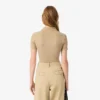Damska koszulka Polo L.12.D Slim Fit z prążkowanej bawełny