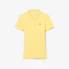 Damska koszulka Polo L.12.D Slim Fit z prążkowanej bawełny Damska koszulka Polo L.12.D Slim Fit z prążkowanej bawełny