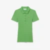 Damska koszulka Polo L.12.D Slim Fit z prążkowanej bawełny