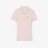 Damska koszulka Polo L.12.D Slim Fit z prążkowanej bawełny Damska koszulka Polo L.12.D Slim Fit z prążkowanej bawełny