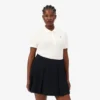 Damska koszulka Polo L.12.D Slim Fit z prążkowanej bawełny Damska koszulka Polo L.12.D Slim Fit z prążkowanej bawełny