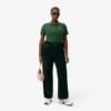 Damska koszulka Polo L.12.D Slim Fit z prążkowanej bawełny Damska koszulka Polo L.12.D Slim Fit z prążkowanej bawełny