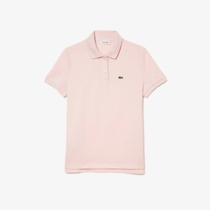 Damska koszulka Polo o regularnym kroju z miękkiej dzianiny Petit Piqué Damska koszulka Polo o regularnym kroju z miękkiej dzianiny Petit Piqué