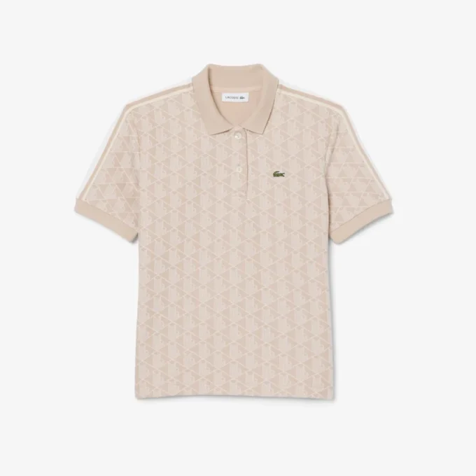 Damska koszulka Polo Slim Fit z monogramem