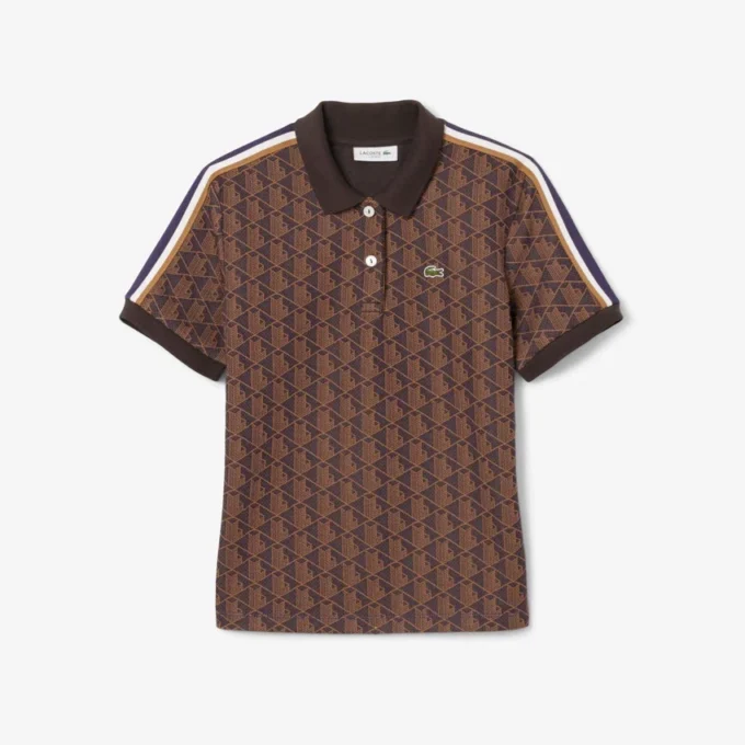 Damska koszulka Polo Slim Fit z monogramem