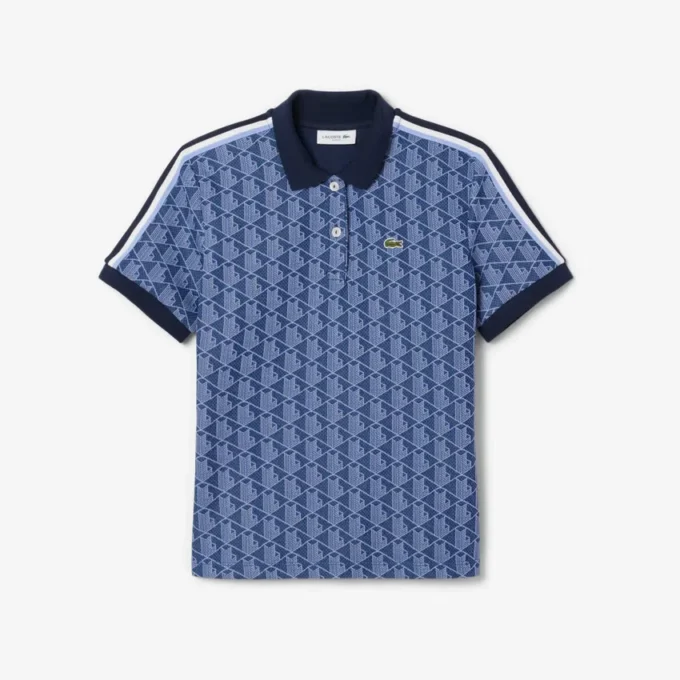 Damska koszulka Polo Slim Fit z monogramem