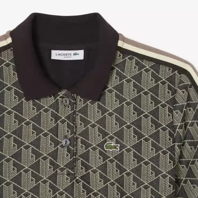 Damska koszulka Polo Slim Fit z monogramem