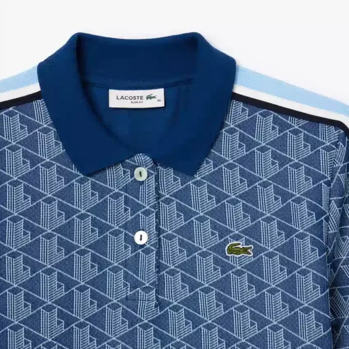 Damska koszulka Polo Slim Fit z monogramem Damska koszulka Polo Slim Fit z monogramem
