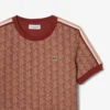 Damska koszulka slim fit z monogramem Damska koszulka slim fit z monogramem
