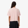 Damska koszulka z nadrukiem krokodyla w stylu relaxed fit Damska koszulka z nadrukiem krokodyla w stylu relaxed fit