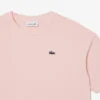 Damska koszulka z nadrukiem krokodyla w stylu relaxed fit Damska koszulka z nadrukiem krokodyla w stylu relaxed fit