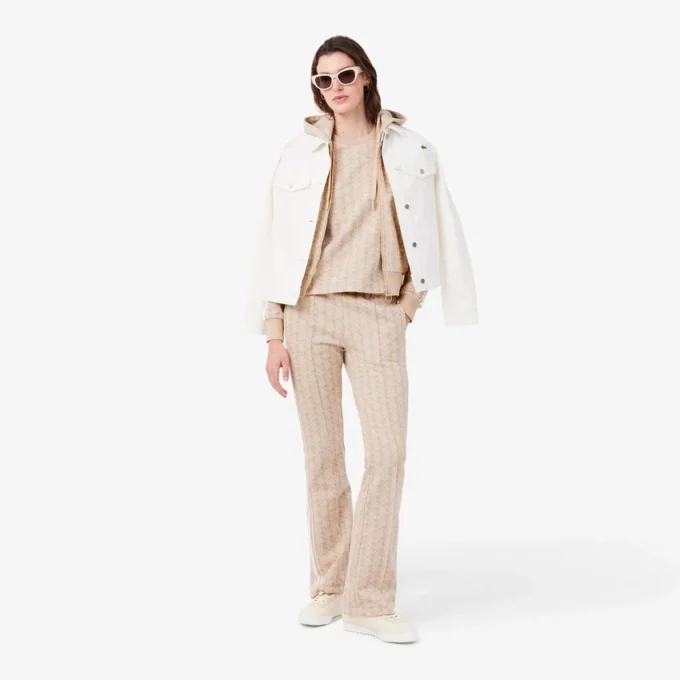 Damska slim fit koszulka z monogramem Damska slim fit koszulka z monogramem
