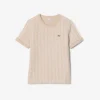 Damska slim fit koszulka z monogramem Damska slim fit koszulka z monogramem