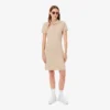 Damska sukienka koszulka Polo slim fit z elastycznego materiału piqué Damska sukienka koszulka Polo slim fit z elastycznego materiału piqué