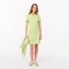 Damska sukienka koszulka Polo slim fit z elastycznego materiału piqué Damska sukienka koszulka Polo slim fit z elastycznego materiału piqué