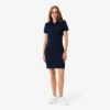 Damska sukienka koszulka Polo slim fit z elastycznego materiału piqué Damska sukienka koszulka Polo slim fit z elastycznego materiału piqué