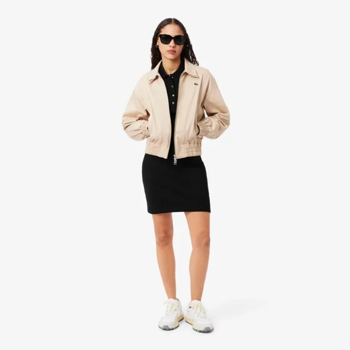 Damska sukienka koszulka Polo slim fit z elastycznego materiału piqué Damska sukienka koszulka Polo slim fit z elastycznego materiału piqué