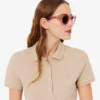 Damska sukienka koszulka Polo slim fit z elastycznego materiału piqué Damska sukienka koszulka Polo slim fit z elastycznego materiału piqué