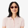 Damska sukienka koszulka Polo slim fit z elastycznego materiału piqué Damska sukienka koszulka Polo slim fit z elastycznego materiału piqué