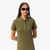 Damska sukienka koszulka Polo slim fit z elastycznego materiału piqué Damska sukienka koszulka Polo slim fit z elastycznego materiału piqué