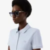 Damska sukienka koszulka Polo slim fit z elastycznego materiału piqué Damska sukienka koszulka Polo slim fit z elastycznego materiału piqué