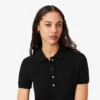 Damska sukienka koszulka Polo slim fit z elastycznego materiału piqué Damska sukienka koszulka Polo slim fit z elastycznego materiału piqué
