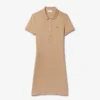 Damska sukienka koszulka Polo slim fit z elastycznego materiału piqué Damska sukienka koszulka Polo slim fit z elastycznego materiału piqué