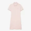Damska sukienka koszulka Polo slim fit z elastycznego materiału piqué Damska sukienka koszulka Polo slim fit z elastycznego materiału piqué