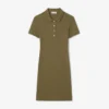 Damska sukienka koszulka Polo slim fit z elastycznego materiału piqué Damska sukienka koszulka Polo slim fit z elastycznego materiału piqué