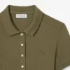 Damska sukienka koszulka Polo slim fit z elastycznego materiału piqué Damska sukienka koszulka Polo slim fit z elastycznego materiału piqué