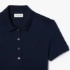 Damska sukienka koszulka Polo slim fit z elastycznego materiału piqué Damska sukienka koszulka Polo slim fit z elastycznego materiału piqué