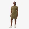 Damska sukienka koszulka Polo slim fit z elastycznego materiału piqué Damska sukienka koszulka Polo slim fit z elastycznego materiału piqué