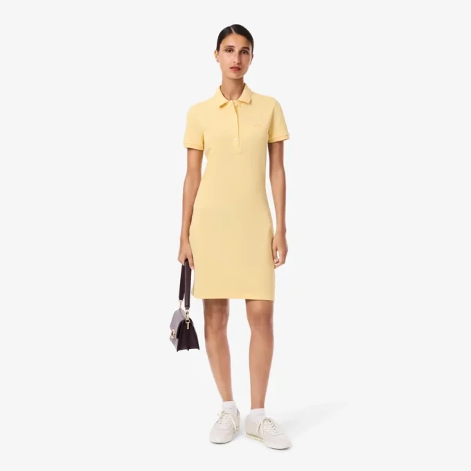 Damska sukienka polo Slim Fit Stretch Mini Piqua