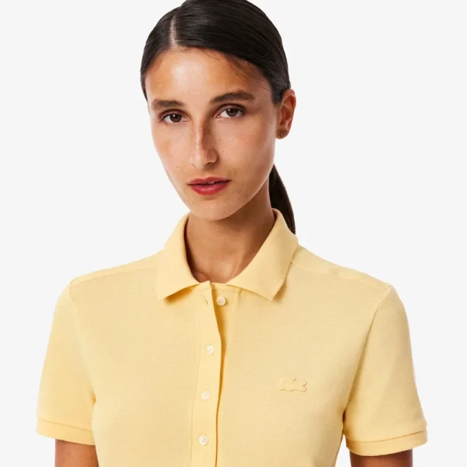 Damska sukienka polo Slim Fit Stretch Mini Piqua