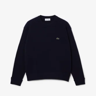Damska sweter z wełny o luźnym kroju i splocie typu moss Damska sweter z wełny o luźnym kroju i splocie typu moss