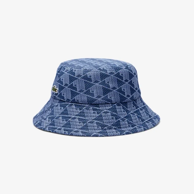 Damski kapelusz typu bucket z monogramem Damski kapelusz typu bucket z monogramem
