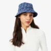 Damski kapelusz typu bucket z monogramem Damski kapelusz typu bucket z monogramem