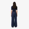 Damskie oversize’owe spodnie plisowane z mieszanki wełny The Blend Damskie oversize’owe spodnie plisowane z mieszanki wełny The Blend