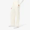 Damskie oversize’owe spodnie z plisowanej flaneli Damskie oversize’owe spodnie z plisowanej flaneli