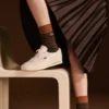 Damskie skórzane Sneakersy Aura