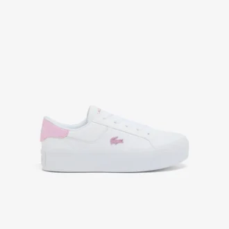 Damskie skórzane Sneakersy na platformie Ziane