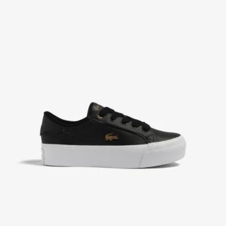 Damskie skórzane Sneakersy na platformie Ziane