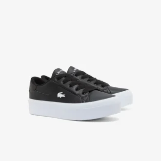 Damskie skórzane Sneakersy na platformie Ziane