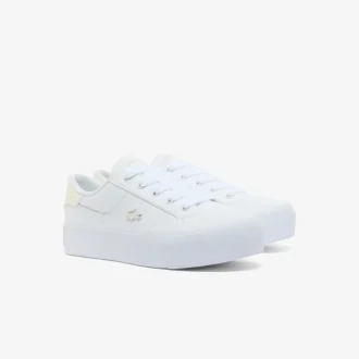 Damskie skórzane Sneakersy na platformie Ziane