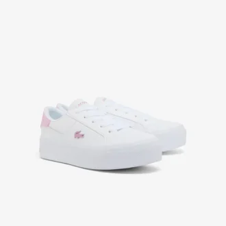 Damskie skórzane Sneakersy na platformie Ziane