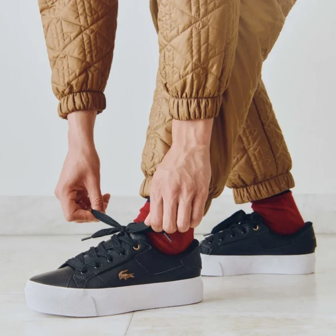 Damskie skórzane Sneakersy na platformie Ziane Damskie skórzane Sneakersy na platformie Ziane