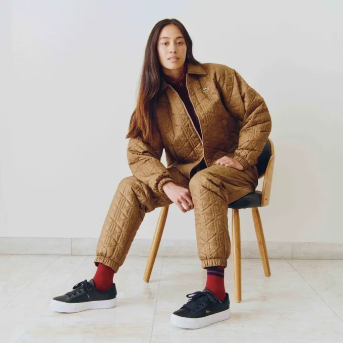 Damskie skórzane Sneakersy na platformie Ziane Damskie skórzane Sneakersy na platformie Ziane