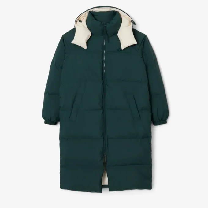 Długa damska kurtka puchowa w stylu oversize Długa damska kurtka puchowa w stylu oversize