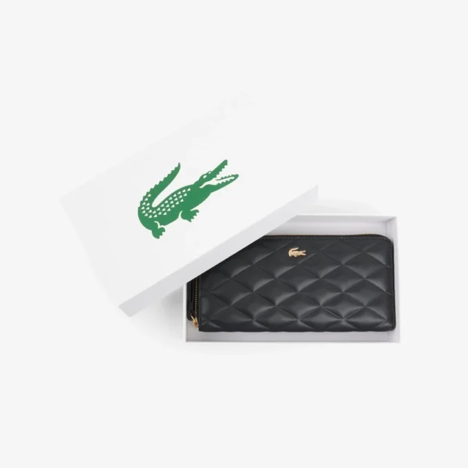 Duży portfel ze skóry Crocodelle
